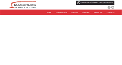 Desktop Screenshot of masgruas.cl
