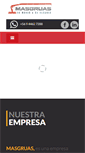 Mobile Screenshot of masgruas.cl